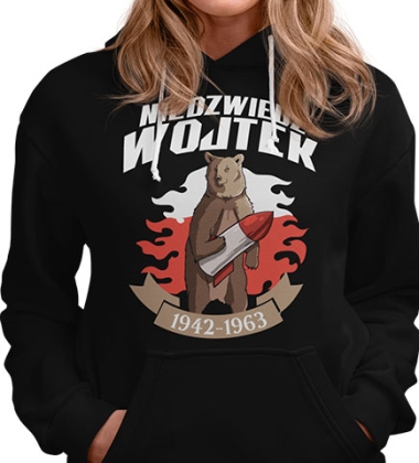 BLUZA DAMSKA Z KAPTUREM WOJTEK